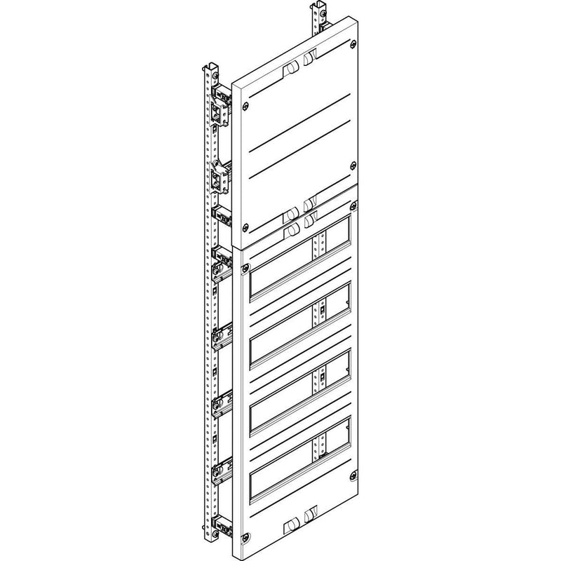 ABN - Verteilerfeld für Installationsverteiler Verteilerfeld MFK16RK 1x6-reih,f.Reihenkl