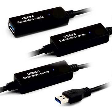 E+P Elektrik - PC-Kabel USB 3.0 Verstärker 15m CC 380/15 St.(A)/Kpl.(A)