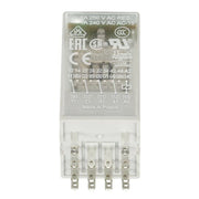 ABB Stotz S&J - Schaltrelais Steckbares Interface CR-M024AC4LG Relais 4We, A1-A2=24 − 10 Stück