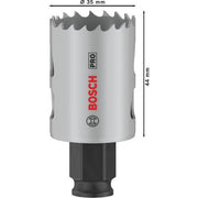 Bosch - Lochsäge PRO Multi Material PC Plus 2608594378 Lochsäge, 35 mm