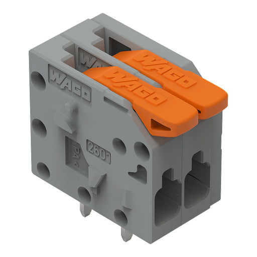 WAGO - Leiterplattenklemme 2601-1102/000-004 1,5mm²,sw − 220 Stück