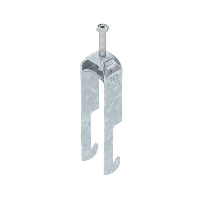 OBO Bettermann - Bügelschelle BS-W2-M-28 FT 2-fach − 50 Stück