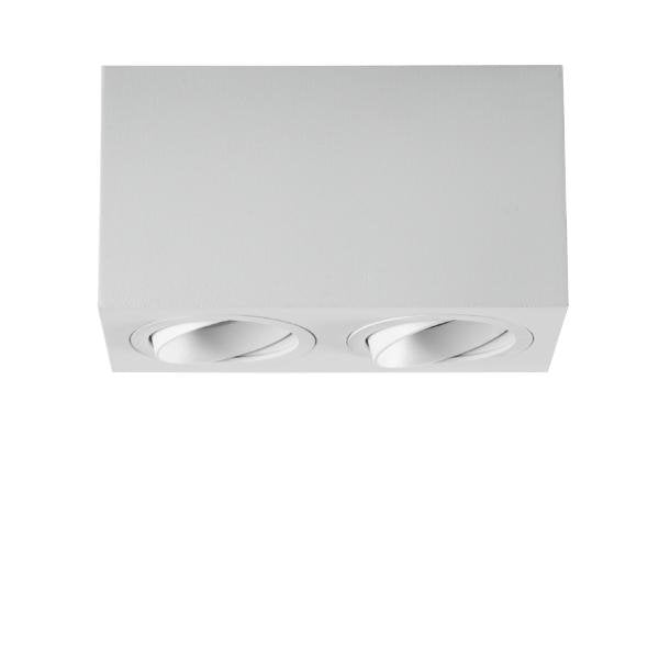 Brumberg Leuchten - Downlight/Strahler/Flutlicht Anbaumodul rechteckig 45125170 2-fach