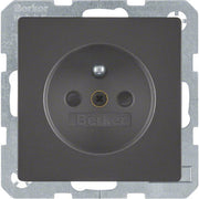 Berker - Steckdose anth/sa 6768766086 m.Schutzkontaktstift