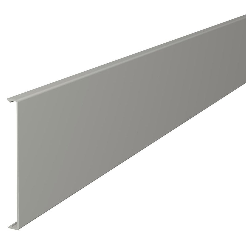OBO Bettermann - Oberteil für Leitungsführungskanal Oberteil 2410 150GR f. WDK 150x2000 stgr − 2 Meter
