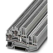 Phoenix Contact - Durchgangs-Reihenklemme Zugfederklemme STTB 2,5/2P-PV steckbar, gr − 50 Stück
