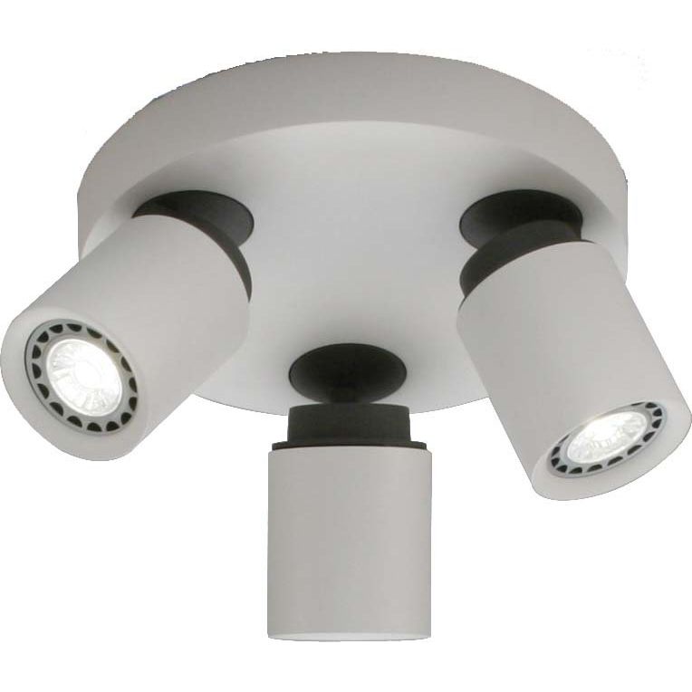 Böhmer - Downlight/Strahler/Flutlicht LED-Aufbaustrahler 42528 3xGU10 ws/anth