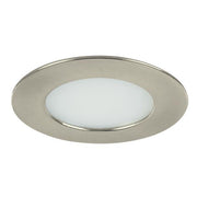 Brumberg Leuchten - Downlight/Strahler/Flutlicht LED-Einbauleuchte 12127153 12V DC, nickel