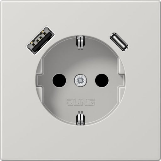 Jung - Steckdose SCHUKO Steckdose LS 1520-15 CA LG mit USB Typ AC