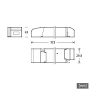 LTS Licht&Leuchten - LED-Betriebsgerät LED-Koverter CONV 024.200 200W