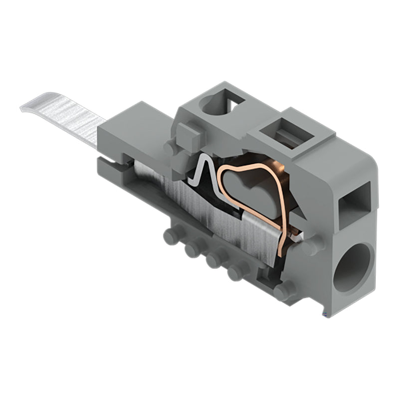 WAGO - Testadapter für Reihenklemmen Prüfsteckermodul 231-127 grau − 100 Stück