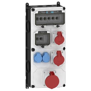 Bals Elektrotech - CEE-Steckdosen-Kombination (IEC 60309) Steckdosen-Kombination 89117 Größe XL