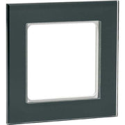 Peha - Abdeckrahmen Rahmen 1-fach sw-anth D 20.571.57.21 waage/senkrecht