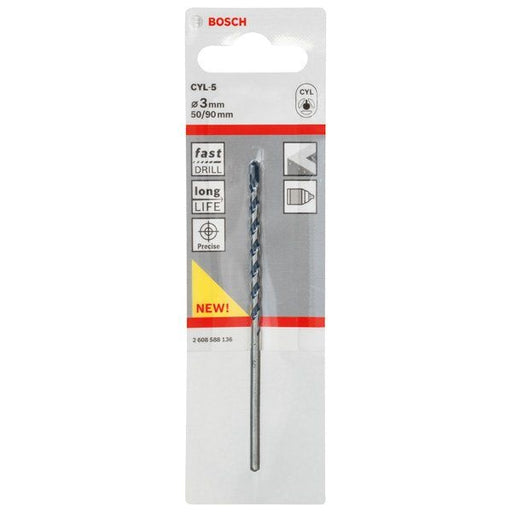 Bosch - Bohrer Betonbohrer CYL-5, Blue 2608588136 Granite 3 x 50 x 90