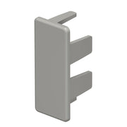 OBO Bettermann - Endstück für Leitungsführungskanal Endstück WDK HE15040GR 15x40mm, PVC − 10 Stück