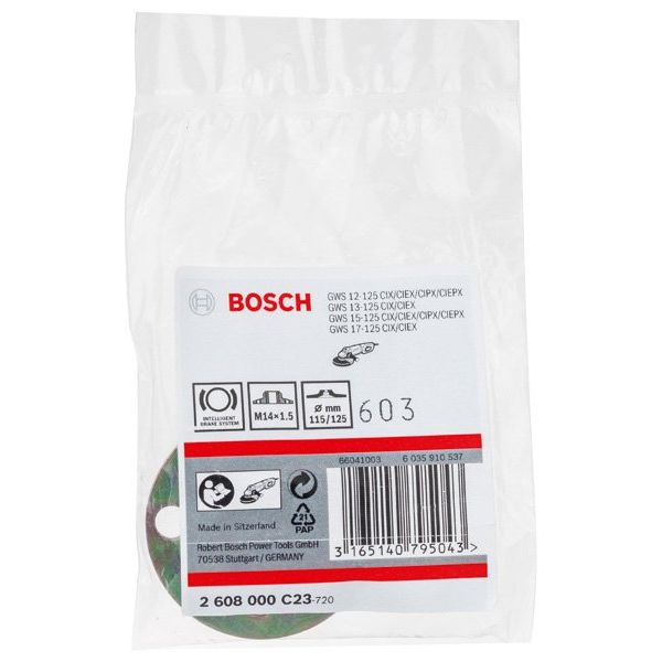 Bosch - Mutter PRO Stützteller Round Nut, 2608000C23 M14, 115, 125 mm