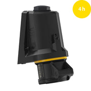 Walther Werke - CEE-Steckdose (IEC 60309) CEE NEO Wandsteckdose FW110404CC 16A 4P 4h IP54
