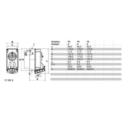 Bals Elektrotech - CEE-Steckdose abschaltbar, abgesichert (IEC 60309) Wandsteckdose 16138