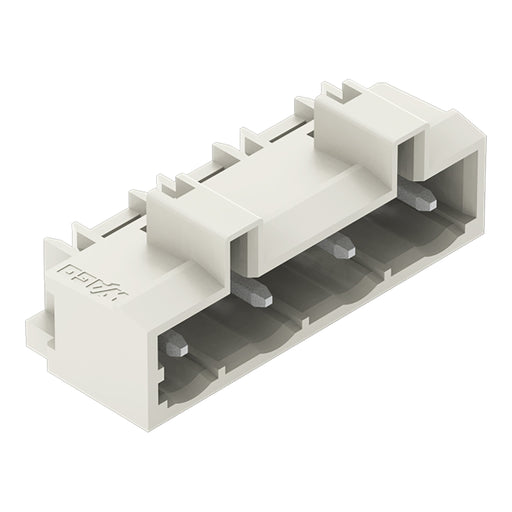 WAGO - Leiterplattensteckverbinder THT-Stiftleiste Lötstift 721-864/001-000 1,2x1,2,abgew.,lgr − 100 Stück
