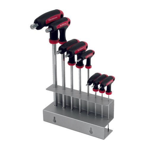 Cimco Werkzeuge - Innensechskantschlüsselset Quergriff-Schr.dreher-Set 110520 8-teilig