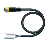 Turck - Konfektioniertes Sensor-Aktor-Kabel Aktuator-und Sensorleitung RKW4.5T-4/TEL M12 Bu, 5-polig, 4m