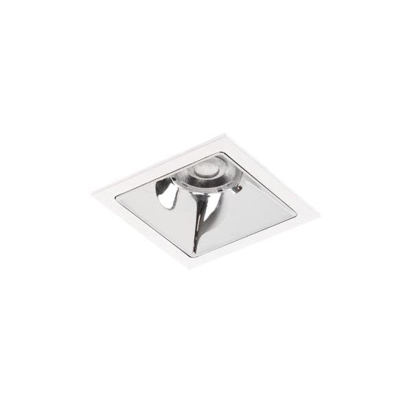 Brumberg Leuchten - Downlight/Strahler/Flutlicht LED-Einbaudownlight 230V 40642173DA 3000K, quadratisch