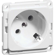 Peha - Schalter-/Steckdosenkombination Steckdose SCHUKO D 6711.02 WI EB, 45Grad, reinws
