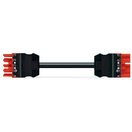 WAGO - Konfektionierte Leitung für steckbare Gebäudeinstallation konfekt.Verbindungsleitung 771-9975/007-801 Eca,Buchse Stecker