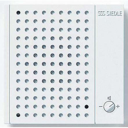Siedle&Söhne - Zusatzgerät für Türkommunikation Bus-Nebensignalgerät BNS 750-02 W AP-Flachbauweise