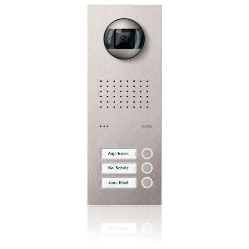 Ritto - Türstation für Türkommunikation Türstation Pur Edelstahl RGE1815325 Acero Video, 3WE