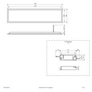 EVN Lichttechnik - Decken-/Wandleuchte LED-Panel BPDU12300140 4000K DALI