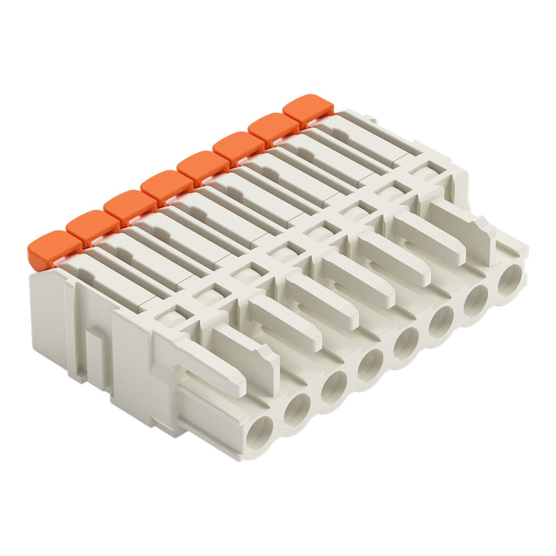 WAGO - Kabelsteckverbinder für Leiterplattensteckverbinder 1-Leiter-Federleiste 2721-1108/326-047 − 50 Stück