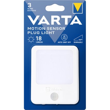 Varta Cons.Varta - Taschenleuchte VARTA Motion Sensor 18624 101 401 Plug Light