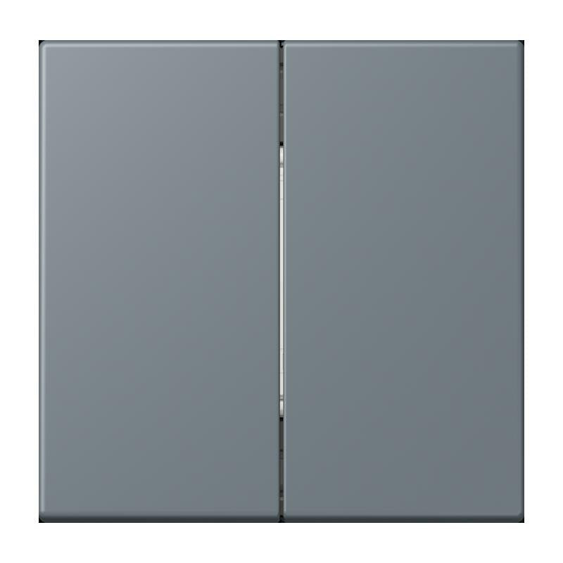 Jung - Sender/Fernbedienung für Installationsschalterprogramme Hue Funk-Wandsender Set FOH LC 995 251 gris 59 (4320H)