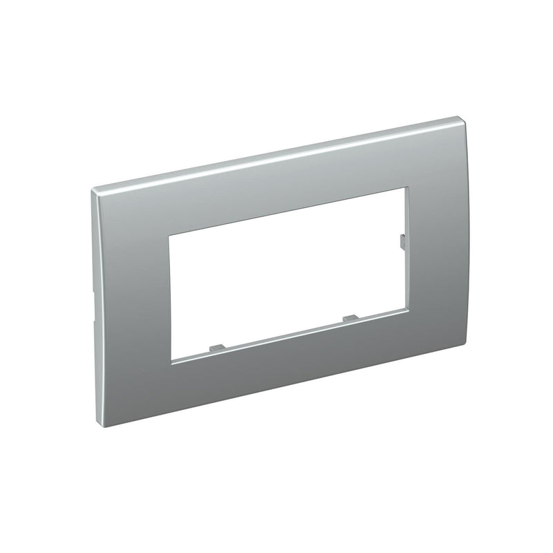 OBO Bettermann - Abdeckrahmen AR45-F2 AL 2fach 84x140mm alu