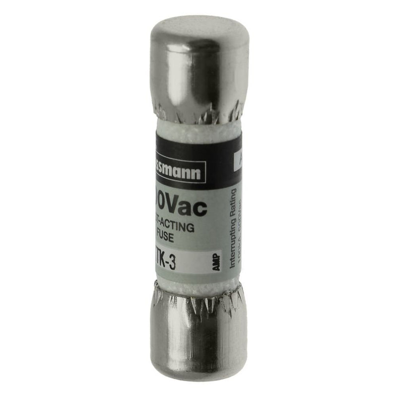 Eaton - HRC-Sicherung Sicherungseinsatz KTK-3 3 A, AC 600 V − 10 Stück