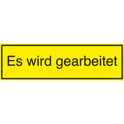 HellermannTyton - Warn-/Hinweisschild Etiketten 597-63213(VE100) − 5 Packung