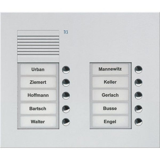 TCS Tür Control - Türstation für Türkommunikation Türsprechstelle PUK10/2-EN − 1 Stück by TCS Tür Control
