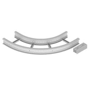Unex - Bogen für Kabelleiter Flachbogen 90 Grad 67427-04 135x400 R600 U23X