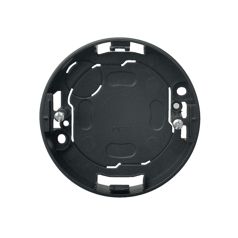 Elso - Aufputzgehäuse für Unterputzgerät Aufputzgehäuse WDE011350 schwarz,1-fach,22mm − 5 Stück