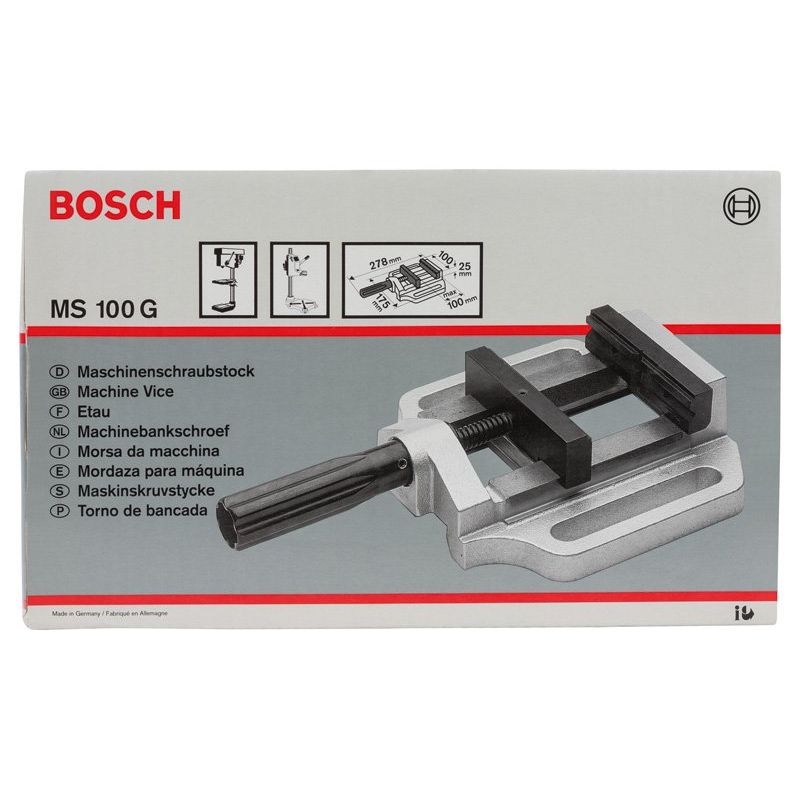Bosch - Maschinenschraubstock MS 2608030057 100 G 135 mm 100 mm