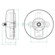 Grothe - Signalwecker Groß-Läutewerk LTW 168 GR 12V AC