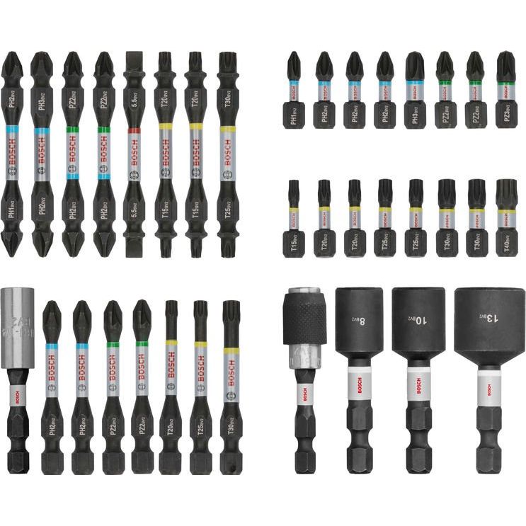 Bosch - Bit-Set PRO Impact Schrauberbit 2608521U73VE(36) Set, 36-tlg. − 3 Packung