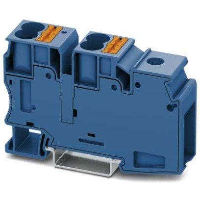 Phoenix Contact - Durchgangs-Reihenklemme Potenzialsammelklemme PTU 35/4X10 BU 1000V, 101A − 25 Stück
