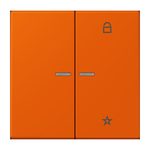 Jung - Bedienelement intelligent eNet Taster Universal 1f. FM LC 1701 260 orange vif (4320S)