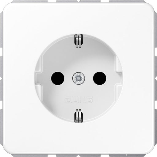 Jung - Steckdose SCHUKO Steckdose CD 1521 BF WW 16 A 250 V,alpinweiß