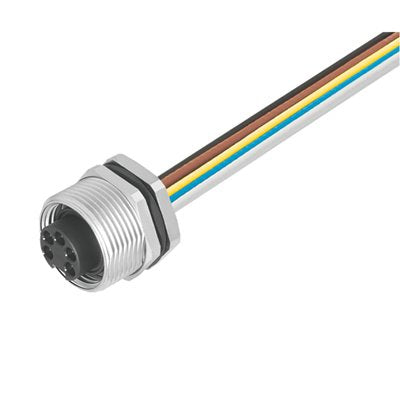 Weidmüller - Rundsteckverbinder, Einbau (mit Leitung) Steckverbinder SAIE7/8B50.2UPG11 Buchse, 7/8"