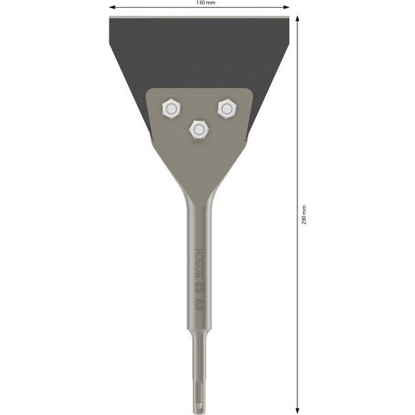 Bosch - Schaber PRO SDS plus Bodenschaber, 2608690610 130 x 290 mm