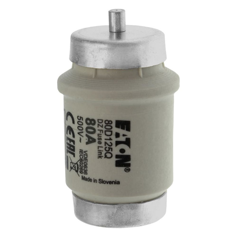Eaton - D-Sicherungseinsatz Sicherungseinsatz Nieders. FUSE 80A DIV 500VAC 80A AC 500V 50kA − 3 Stück