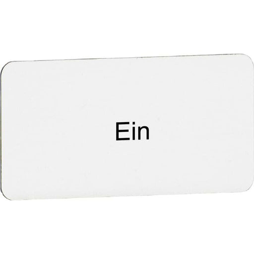 ABB Stotz S&J - Tastenplatte für Befehls- und Meldegeräte Einlage MA6-1210